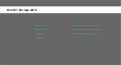 Desktop Screenshot of kevinskoglund.com